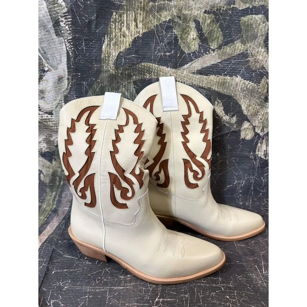 New Free People x Mutma Colorado Springs Boots Size Eu 37 - Picture 4 of 8